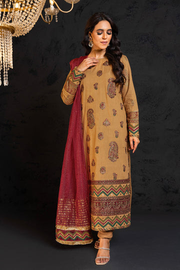 Alkaram Studio FC-25G-24-Beige Online Shopping